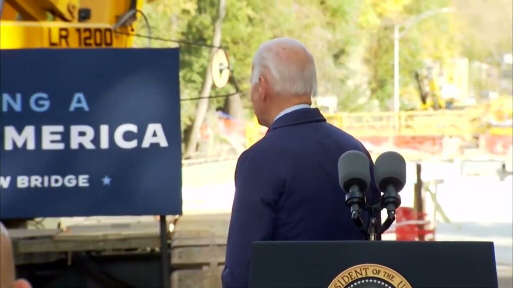 Joe Biden once again gets lost, does complete 180-degree turn as he attempts to leave stage