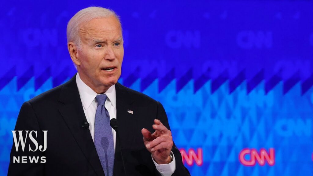 Joe Biden starts to ramble, pauses in the middle of his answer during the presidential debate